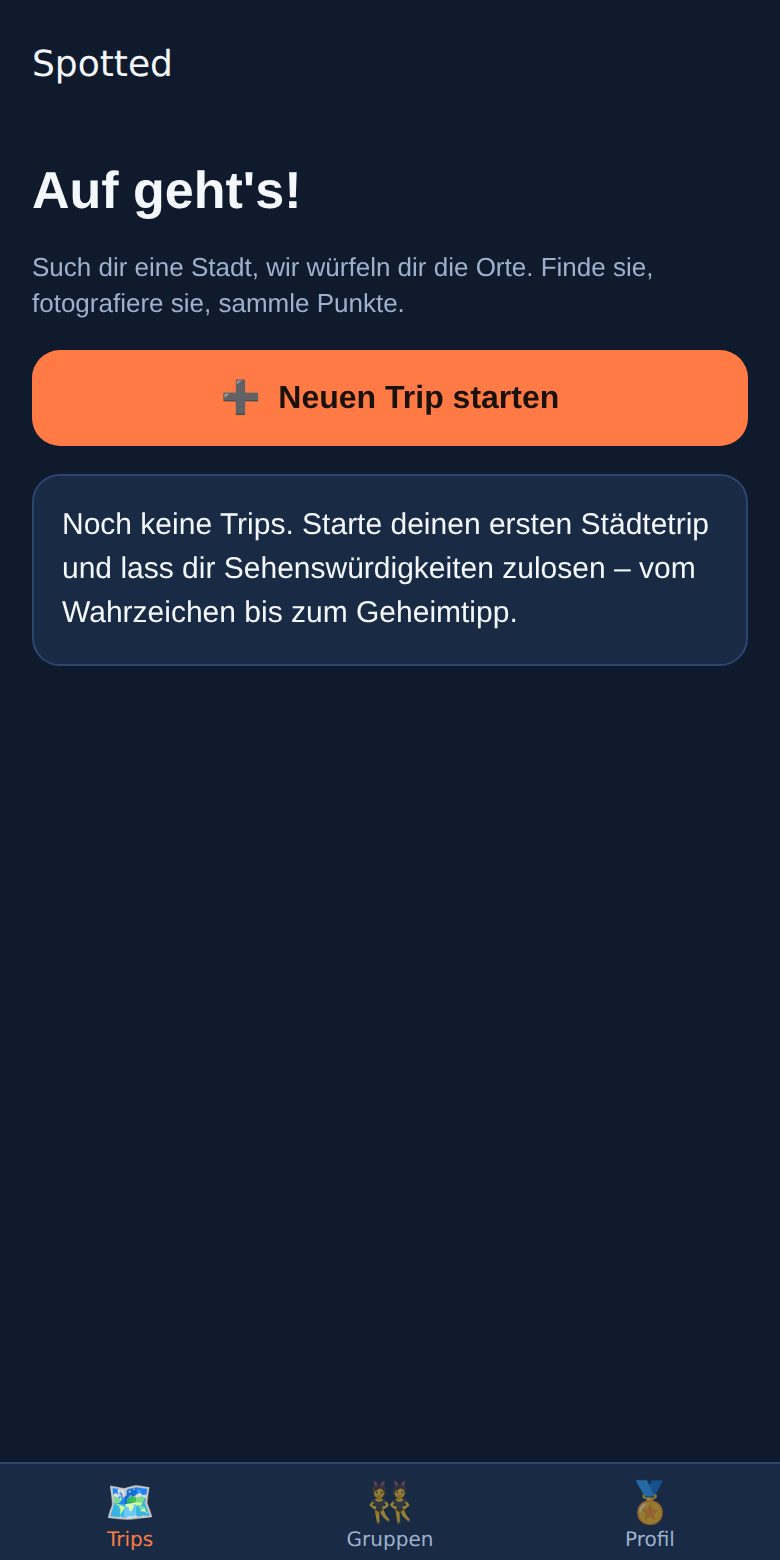 Dein Startbildschirm